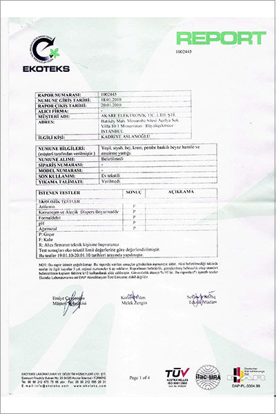 Ekoteks Sertifikası